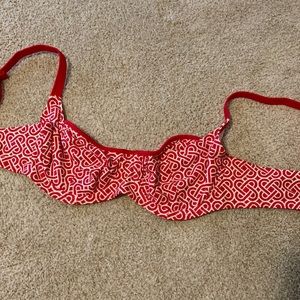 Freya 34DD bikini top. Worn once, EUC.
